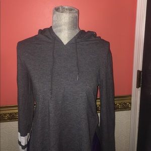PINK grey hoodie